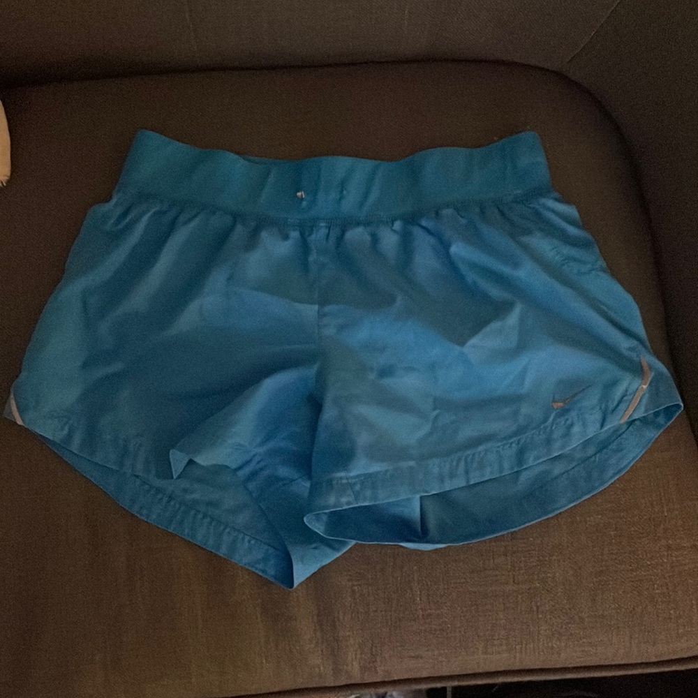 vibrant blue nike shorts